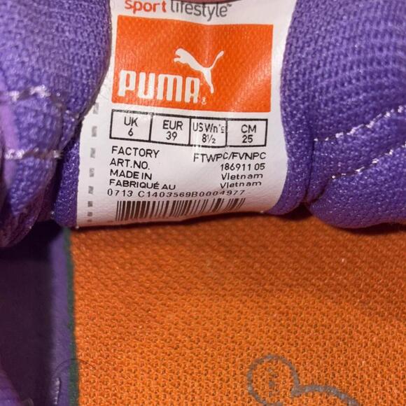 PUMA training shoe‎ good condition 8.5 - Picture 5 of 6